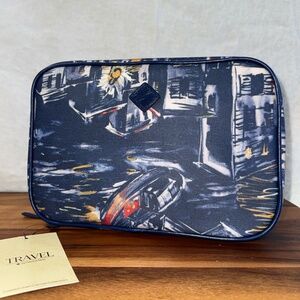 NWT Patricia Nash Ilaria Harbor Nights Hanging Travel Cosmetic Accessory Case